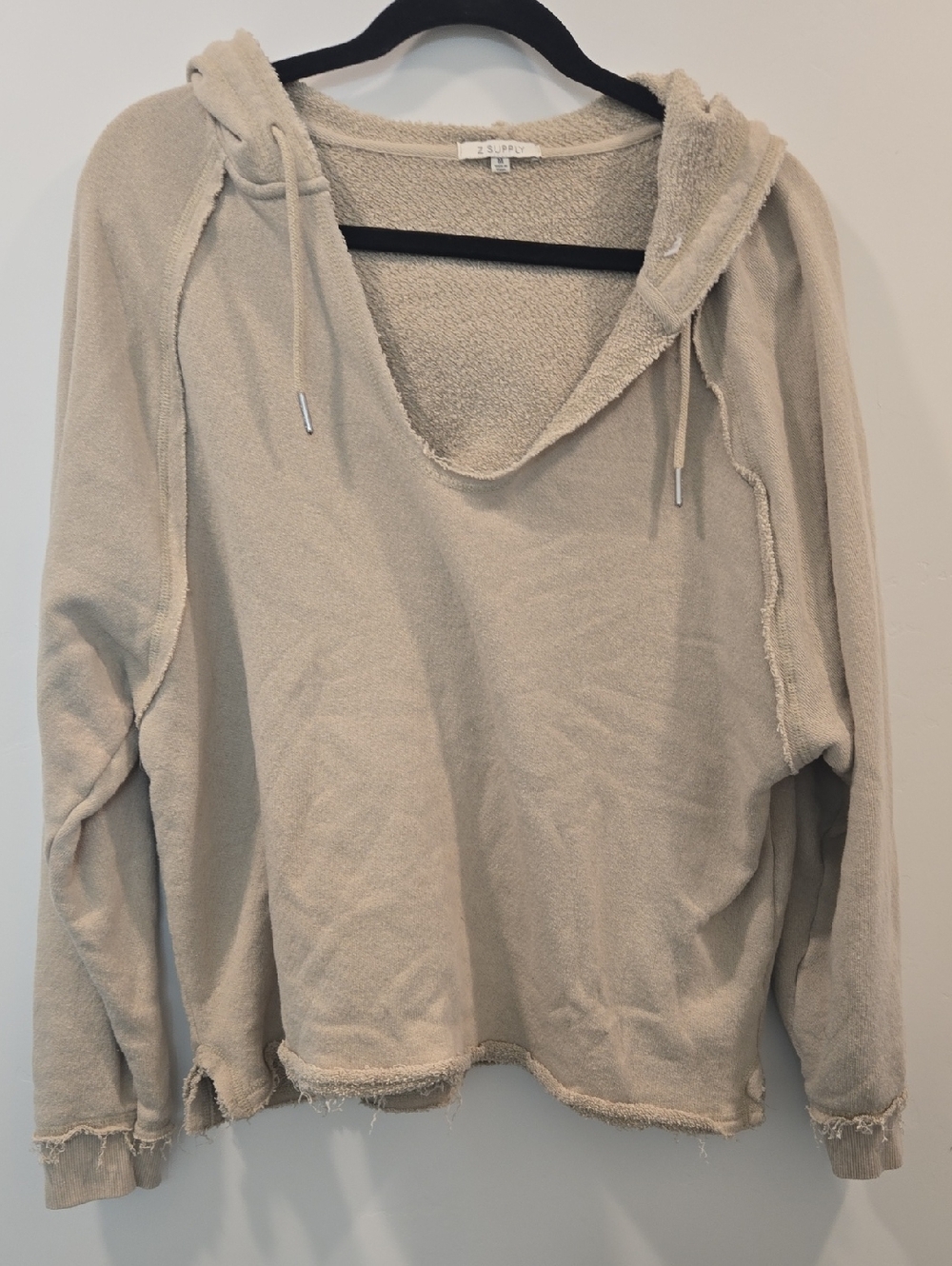Z Supply Women's Taupe-Beige Sweat Set